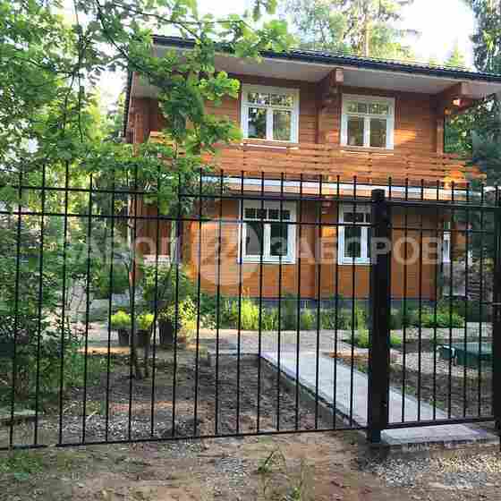 Сварной металлический забор 1505 с быстрой доставкой и монтажом